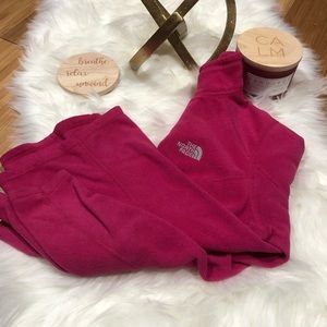 Pink north face sweater XS size.